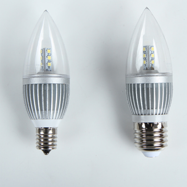 LED 촛대구 램프 4W 촛불 전구 신광 E26 E17 E14 KS품질인증휴빛LED조명 공식쇼핑몰